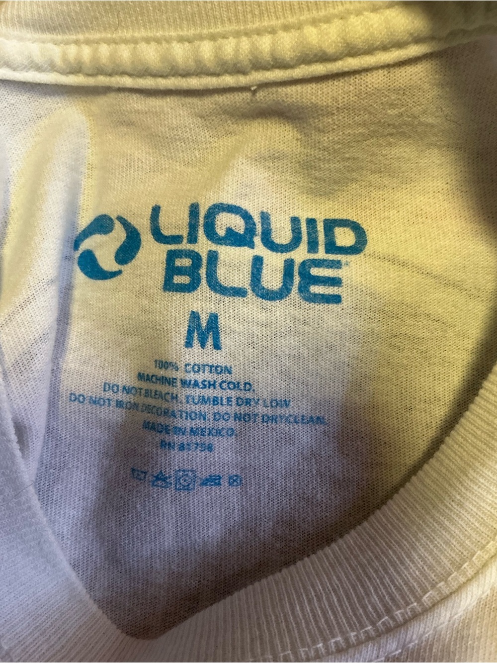 Liquid Blue Grateful Dead Harvester Tie Dye T Shirt Medium Fall Autumn Deadhead - Picture 2 of 9